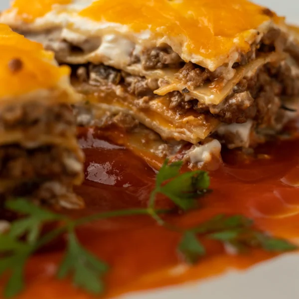 Lasaña con boloñesa de seitan - Imagen 3